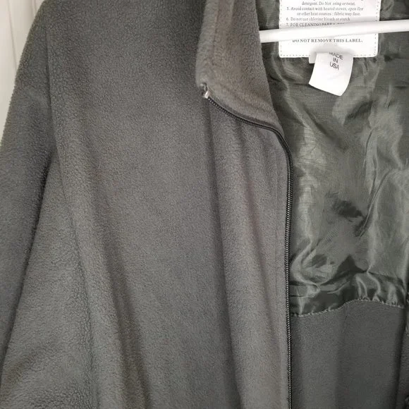 US Military Issue: Performance Fleece zipup Jacket and Parka Liner Combo - Picture 4 of 15